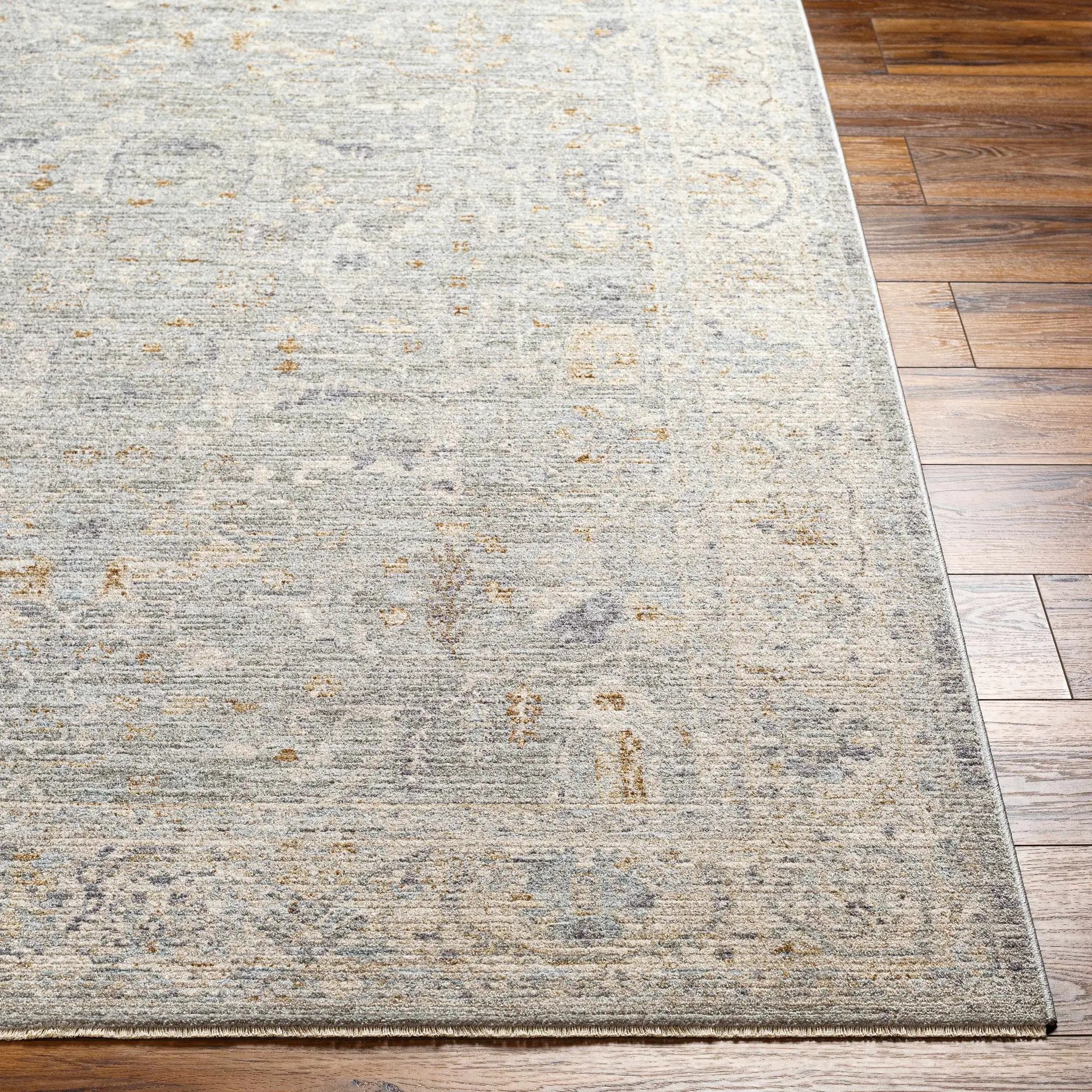 Merv Beige Neutral Thick Luxe Statement Rug by Boutique Rugs