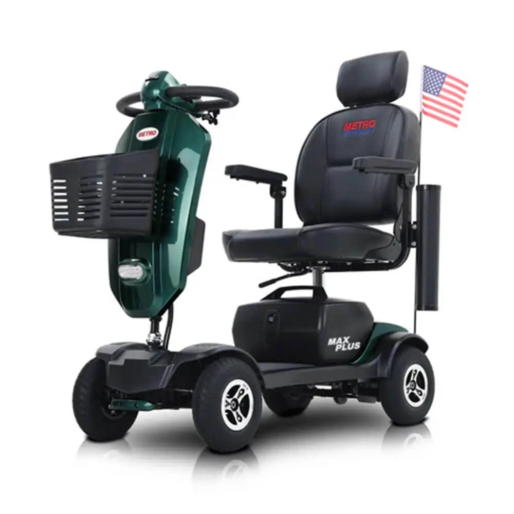 Metro Mobility Max Plus 24V/20AH Heavy Duty Electric Drive Mobility Scooter, 300LBS (SAK93164) by SAKSBY WHOLESALE