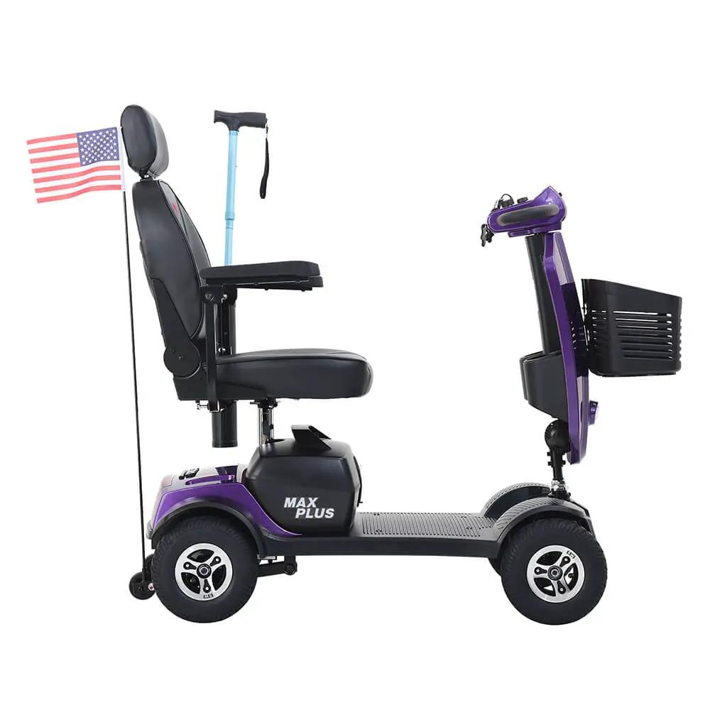 Metro Mobility Max Plus 24V/20AH Heavy Duty Electric Drive Mobility Scooter, 300LBS (SAK93164) by SAKSBY WHOLESALE