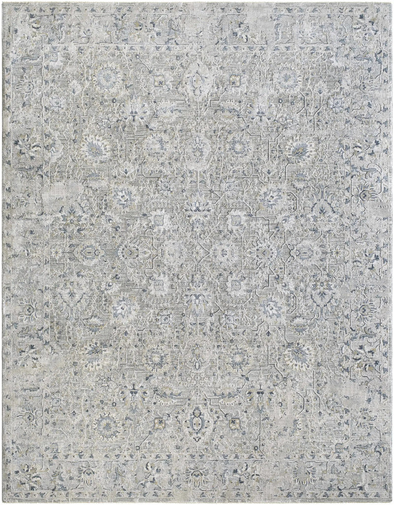 Melianna Gray Blue Thick Luxe Boutique Rug by Boutique Rugs