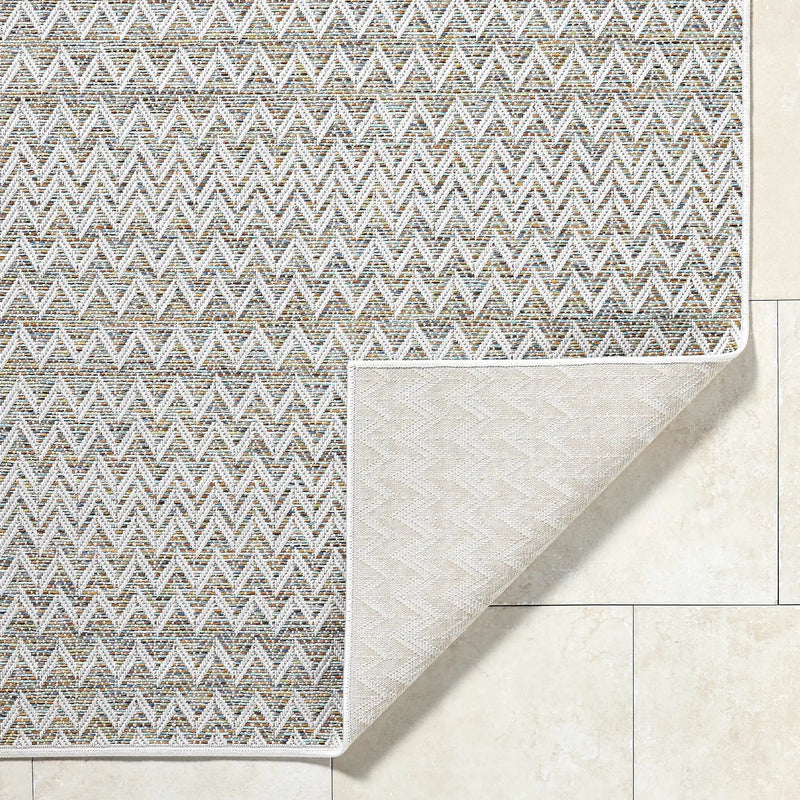 Alazne Ivory Outdoor Area Rug by Boutique Rugs