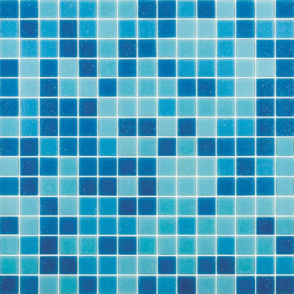 Pacific Blue 12x12 Uniform Square Glossy Glass Mosaic Tile (20 pack, 20 sq ft/case)