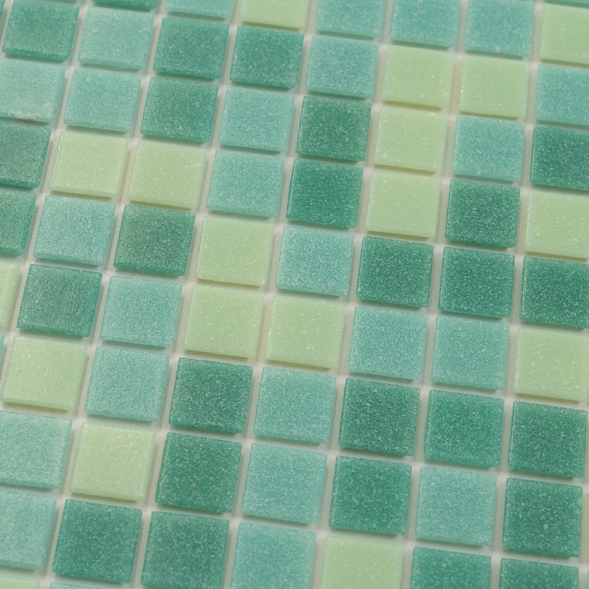 Dynasty Green 12x12 Glossy Uniform Square Glass Mosaic Tile (20 pack, 20 sq ft/case) by Apollo Tile