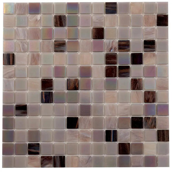 Crepe Pink 12x12 Glossy Uniform Square Glass Mosaic Tile (20 pack, 20 sq ft/case)