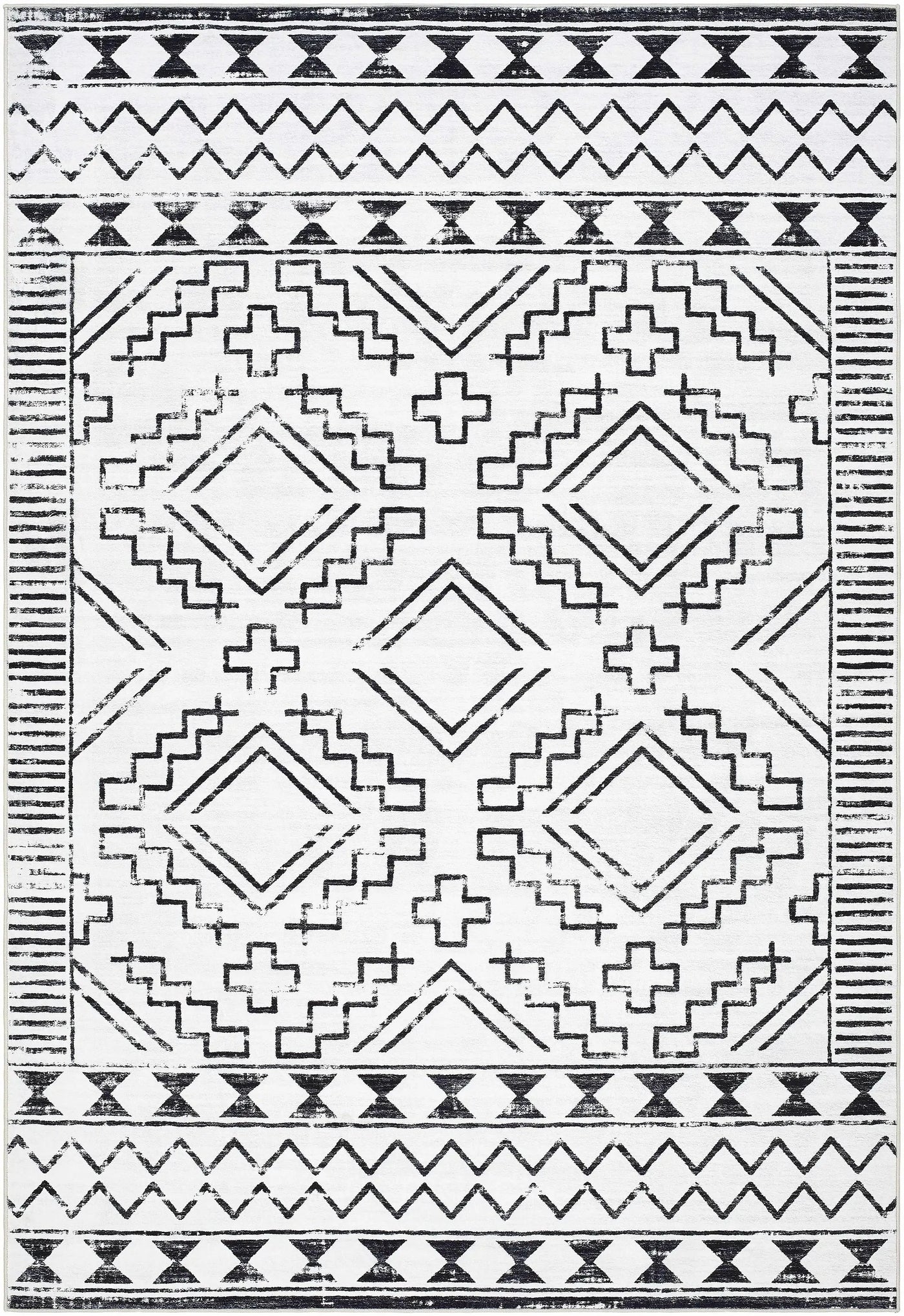 Medan Washable Area Rug - Clearance by Boutique Rugs