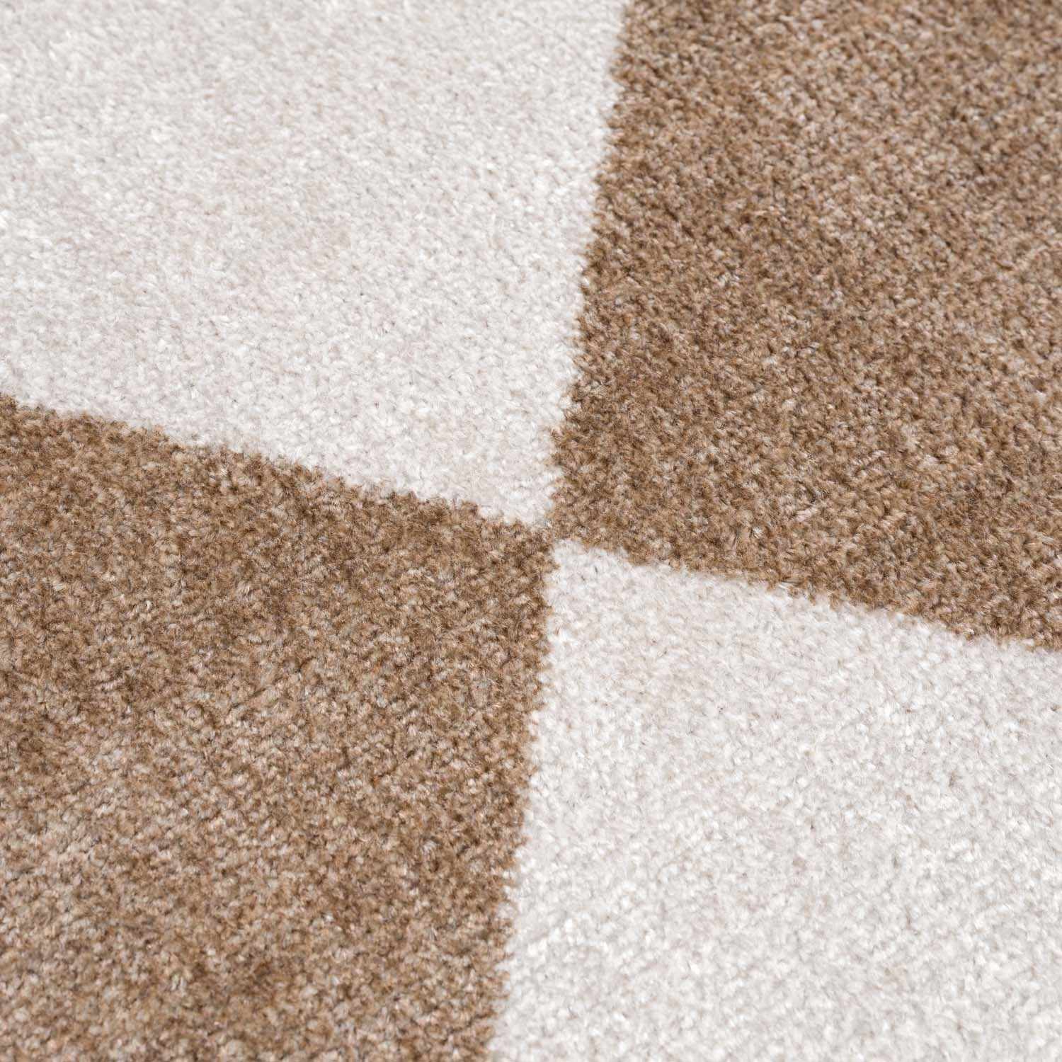 Ulric Brown Diamond Washable Area Rug by Boutique Rugs