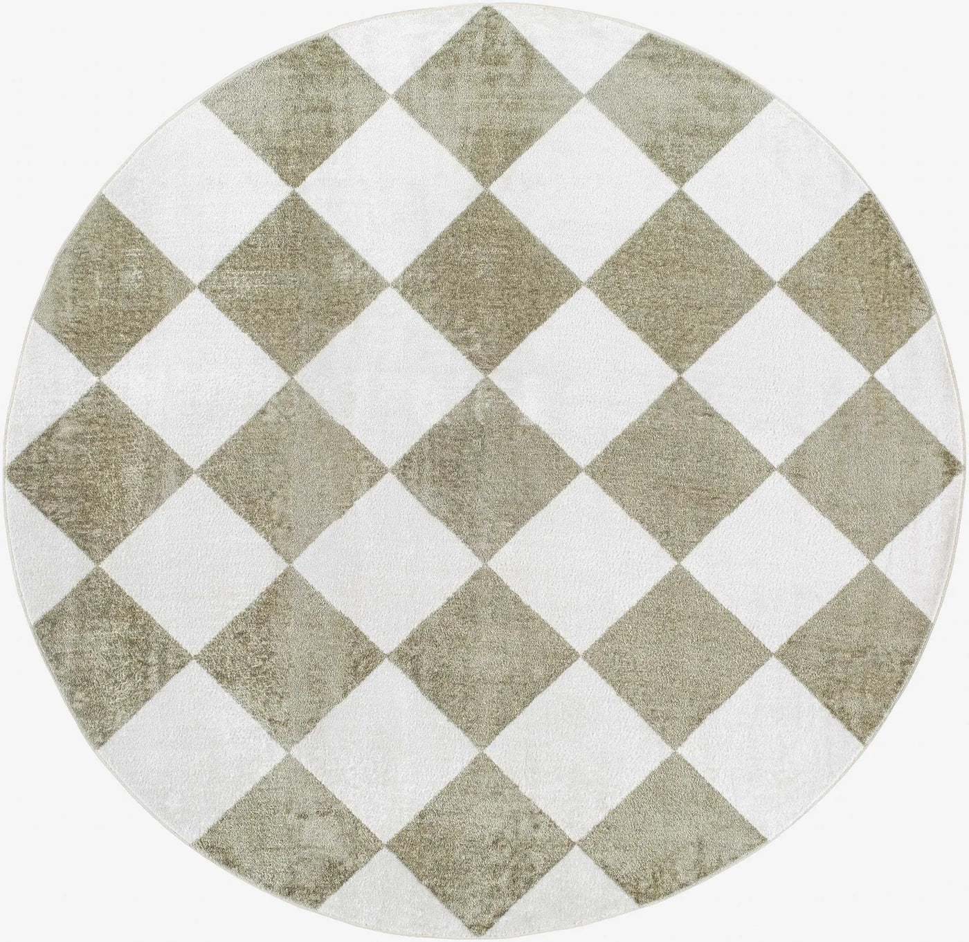 Ulric Green Diamond Washable Area Rug by Boutique Rugs