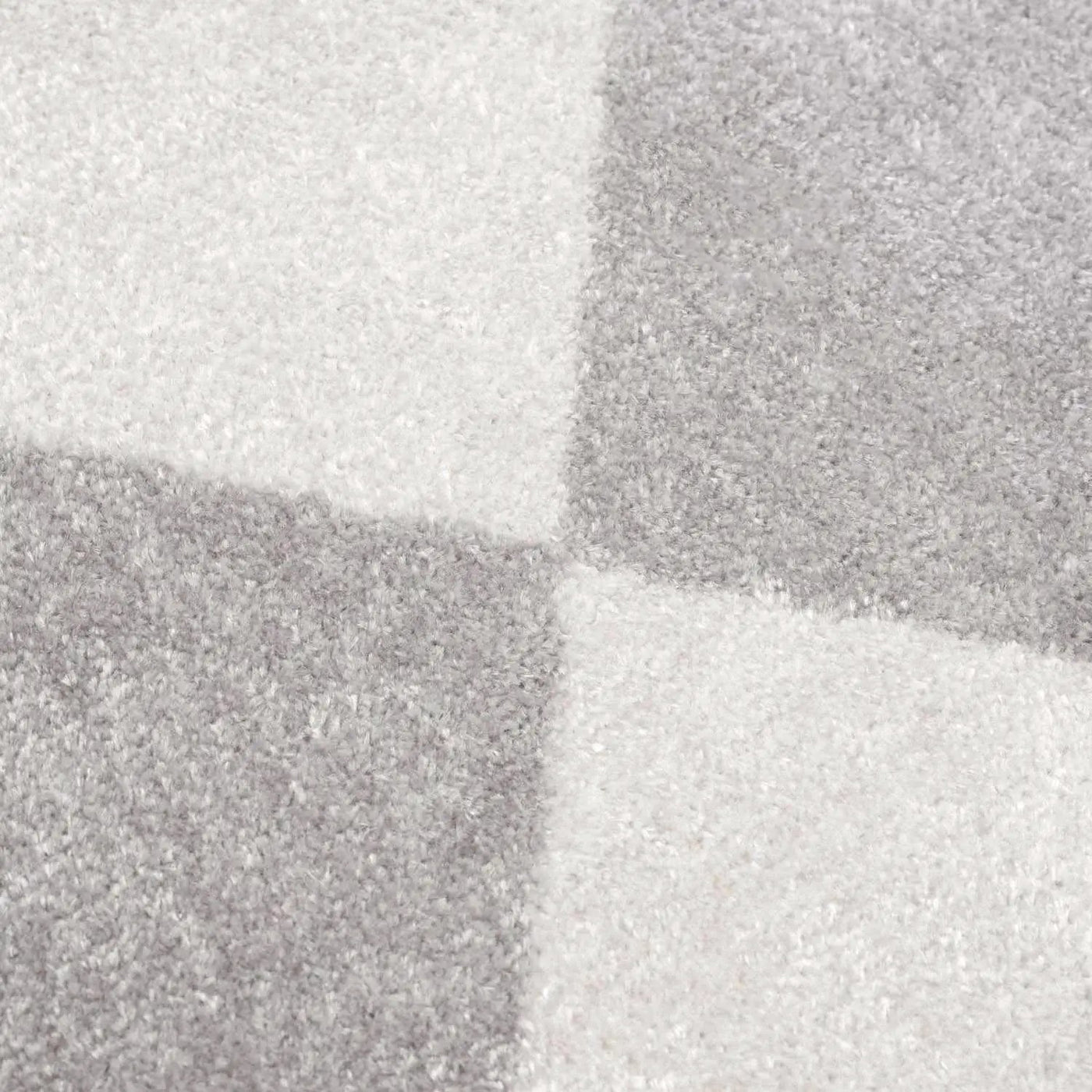 Ulric Light Gray Diamond Washable Area Rug by Boutique Rugs