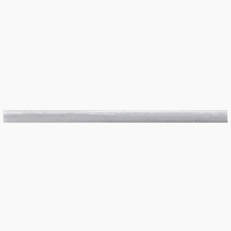 Gray 0.5x12 Polished Equator Pencil Marble Tile Trim (10 pack, 0.5 sq ft/case) by Apollo Tile