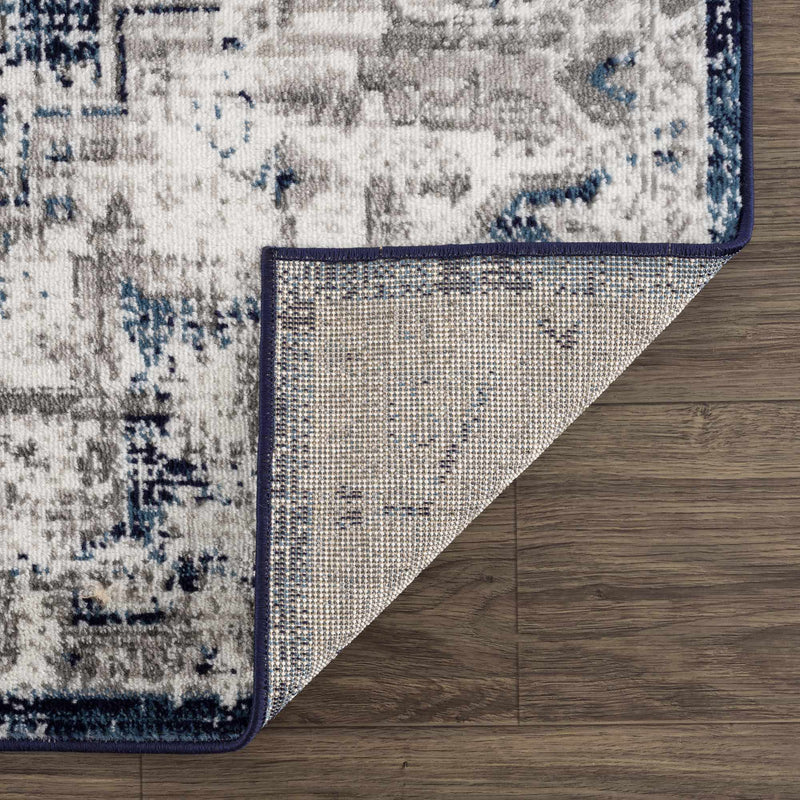 Buenaventura Navy Area Rug - Clearance by Boutique Rugs