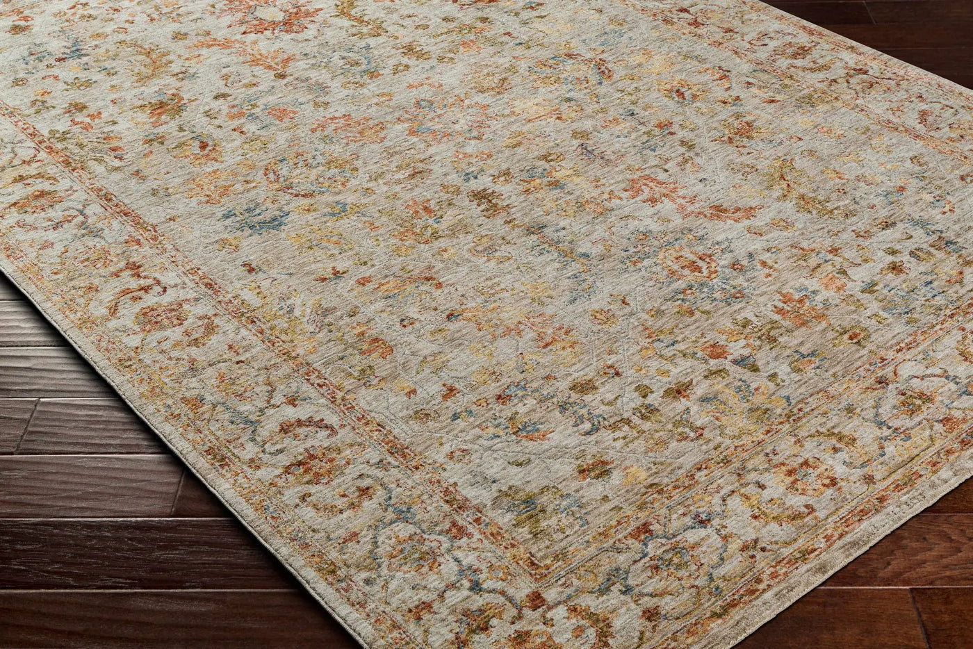 Asabi Tan Textured Rug with Fringes by Boutique Rugs