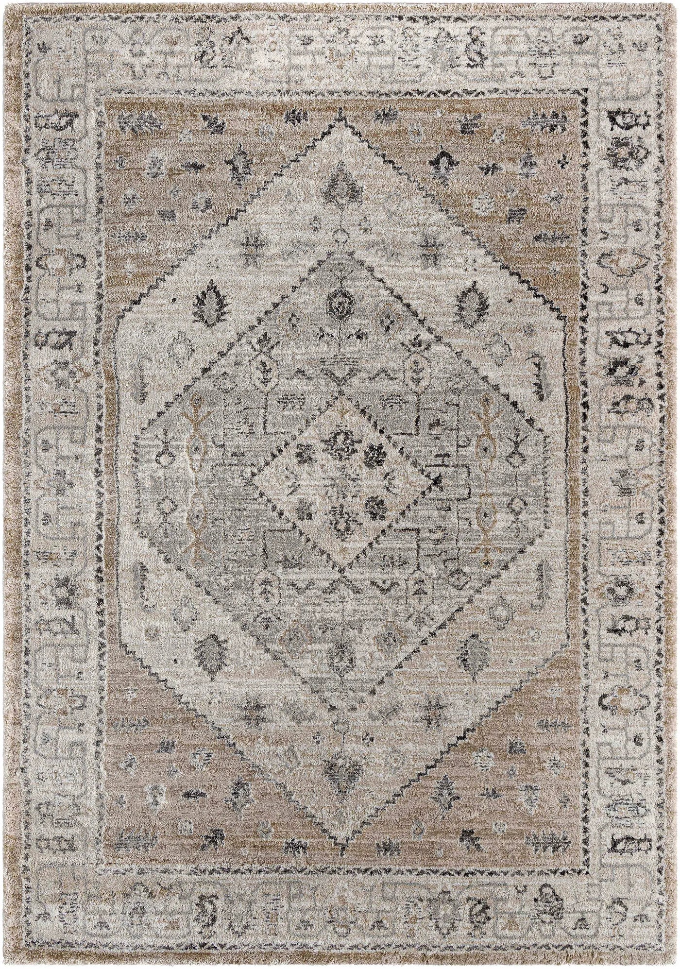 Minal Luxe Thick Area Rug by Boutique Rugs