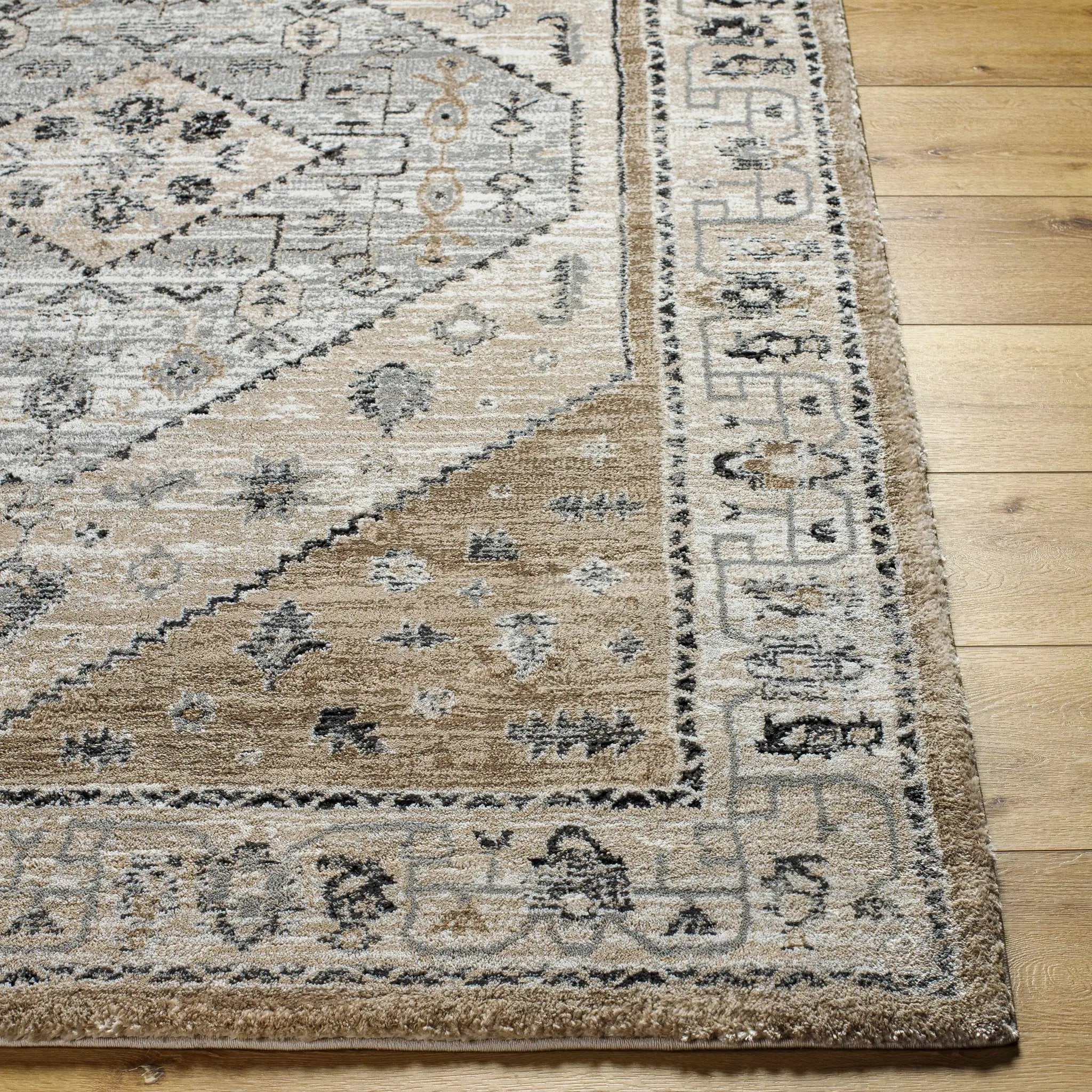Minal Luxe Thick Area Rug by Boutique Rugs