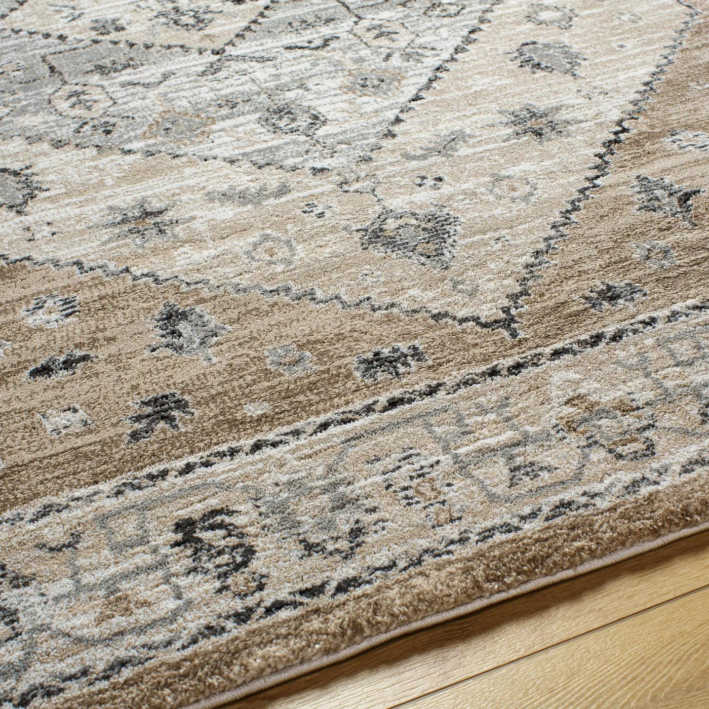 Minal Luxe Thick Area Rug by Boutique Rugs