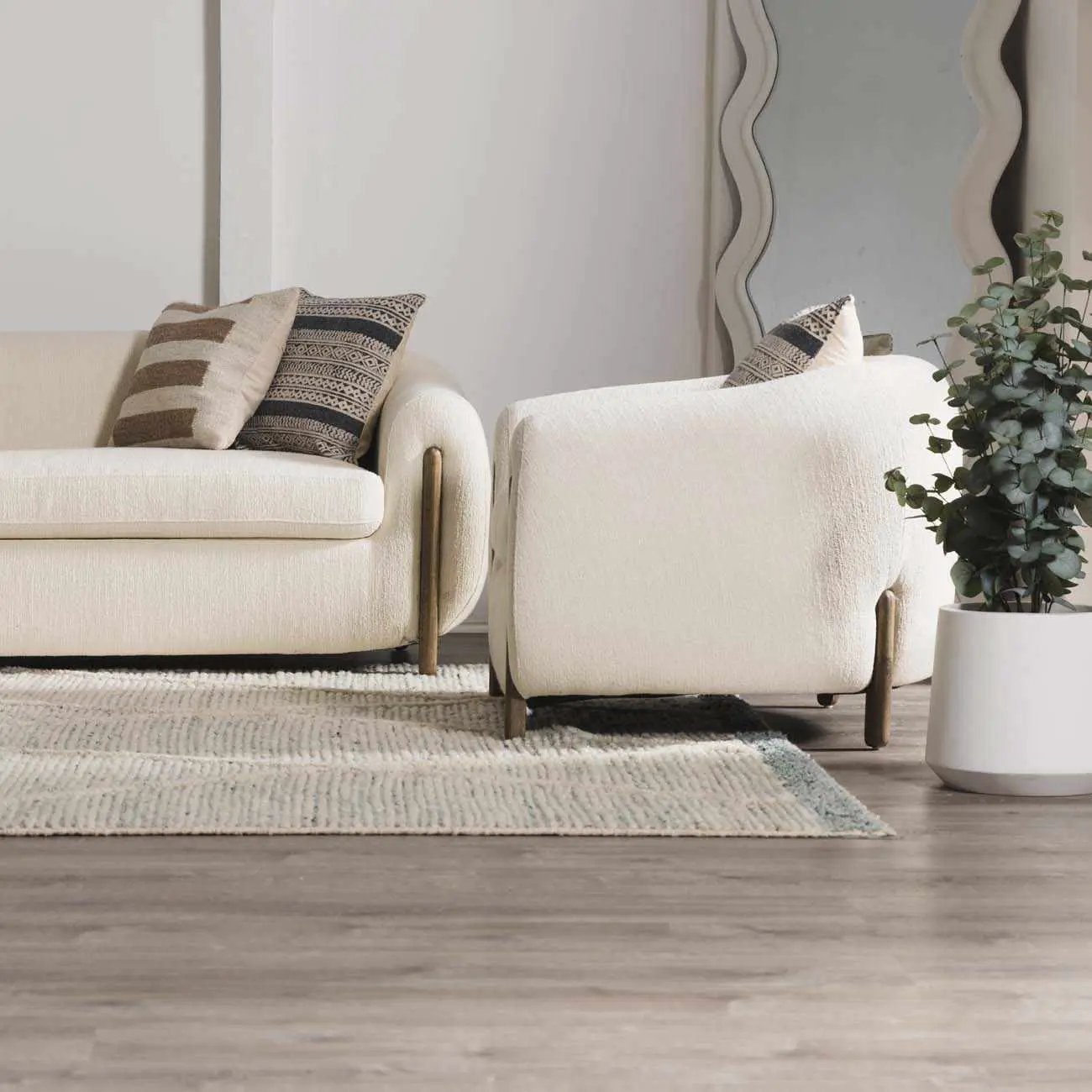 Nara Premium Wool Rug - Clearance by Boutique Rugs