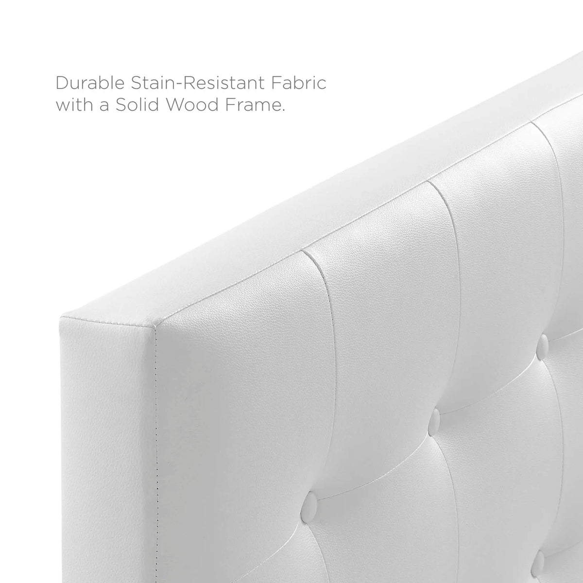 Lily Upholstered Vinyl King Headboard by Modway by HouseOfZazla