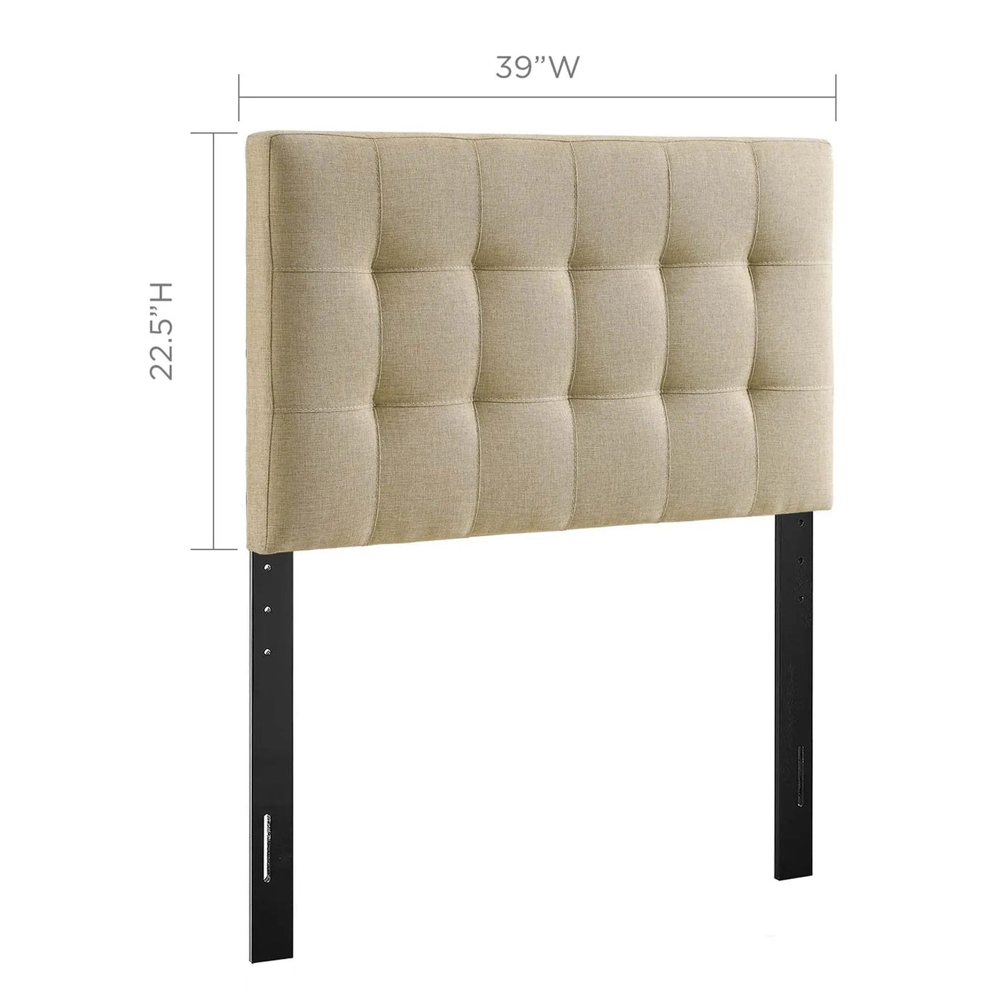 Lily Upholstered Fabric Twin Headboard by Modway by HouseOfZazla