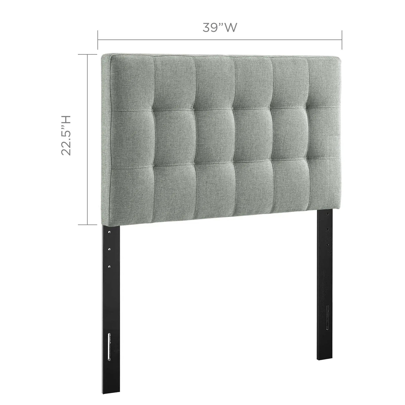 Lily Upholstered Fabric Twin Headboard by Modway by HouseOfZazla