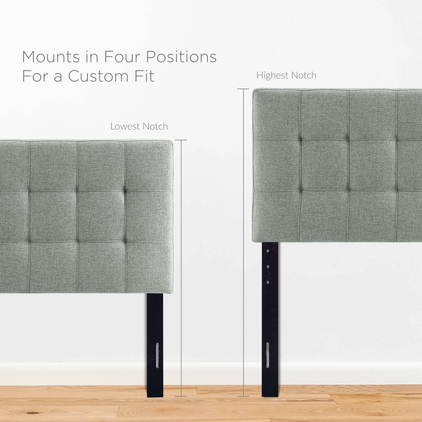Lily Upholstered Fabric Twin Headboard by Modway by HouseOfZazla