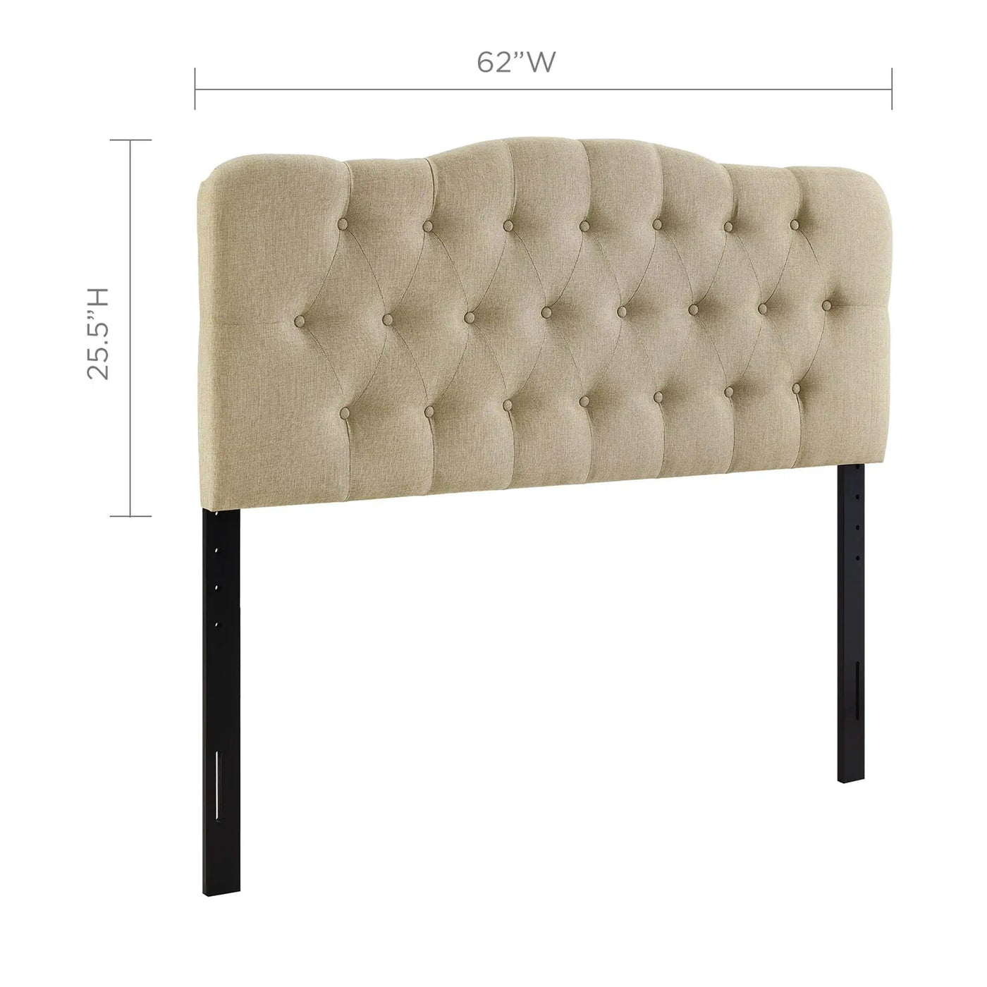 Annabel Upholstered Fabric Queen Headboard by Modway by HouseOfZazla
