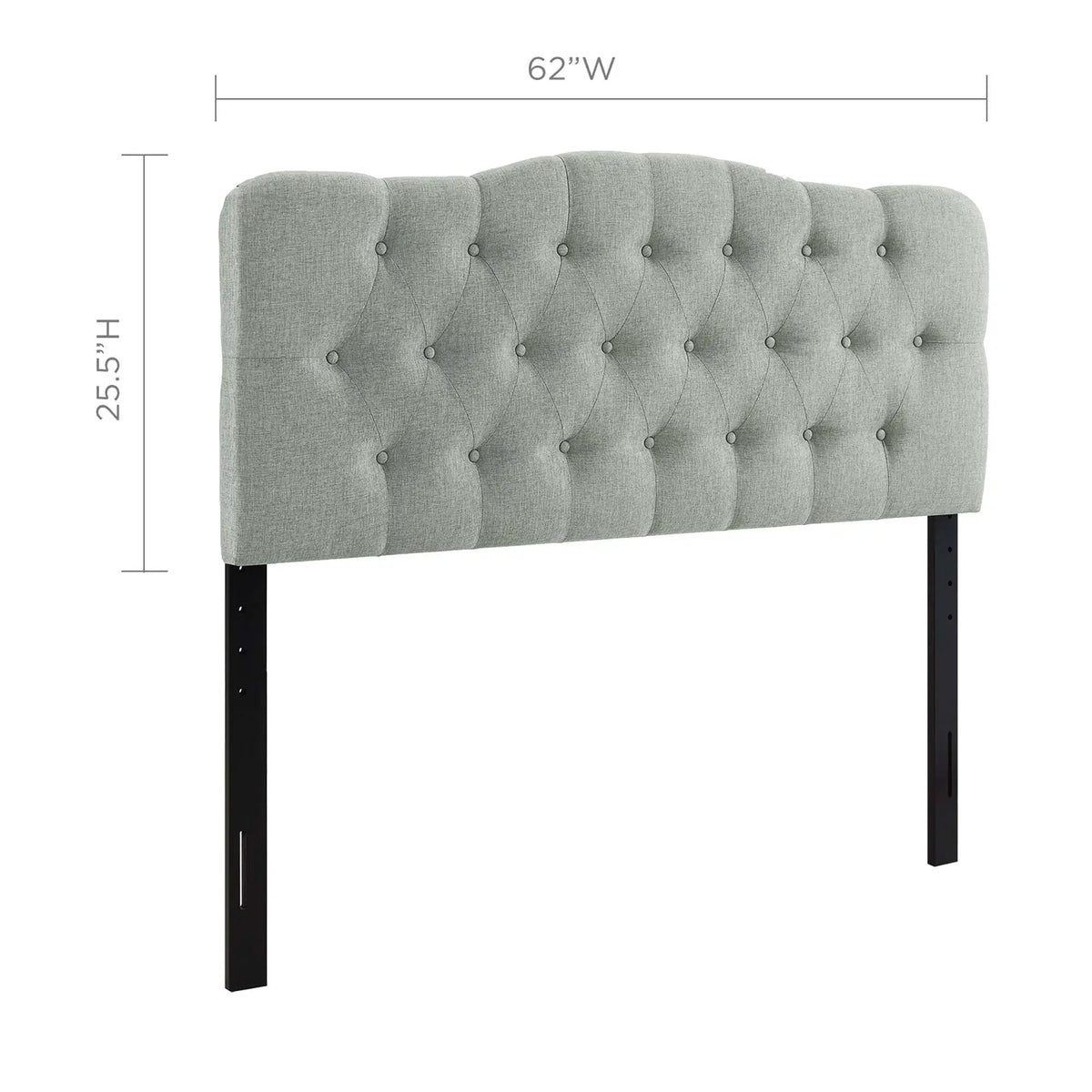 Annabel Upholstered Fabric Queen Headboard by Modway by HouseOfZazla