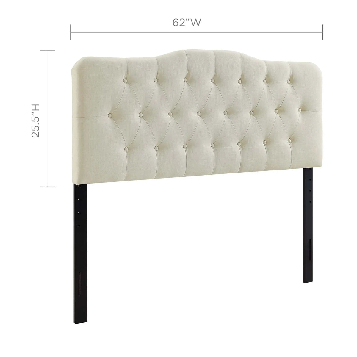 Annabel Upholstered Fabric Queen Headboard by Modway by HouseOfZazla