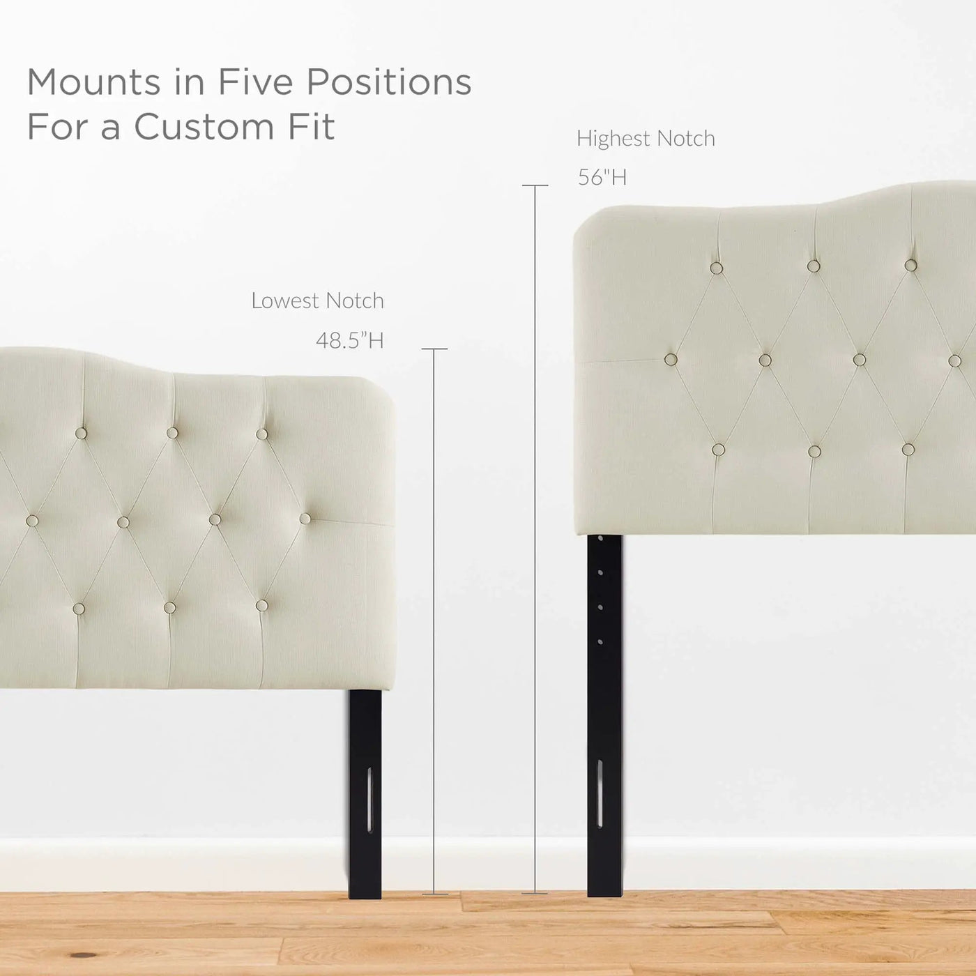 Annabel Upholstered Fabric Queen Headboard by Modway by HouseOfZazla