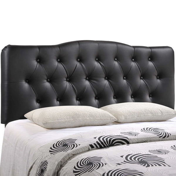 Annabel Upholstered Vinyl Queen Headboard by Modway