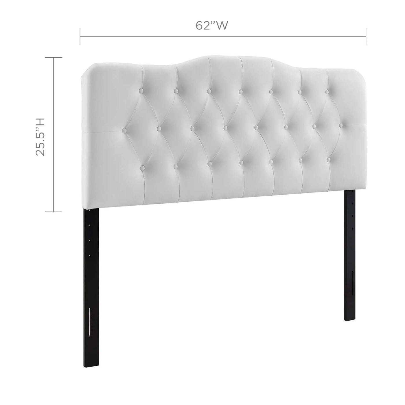 Annabel Upholstered Vinyl Queen Headboard by Modway by HouseOfZazla
