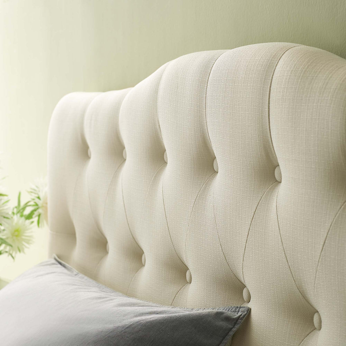 Annabel Upholstered Fabric Headboard by Modway, photo 16 of 25
