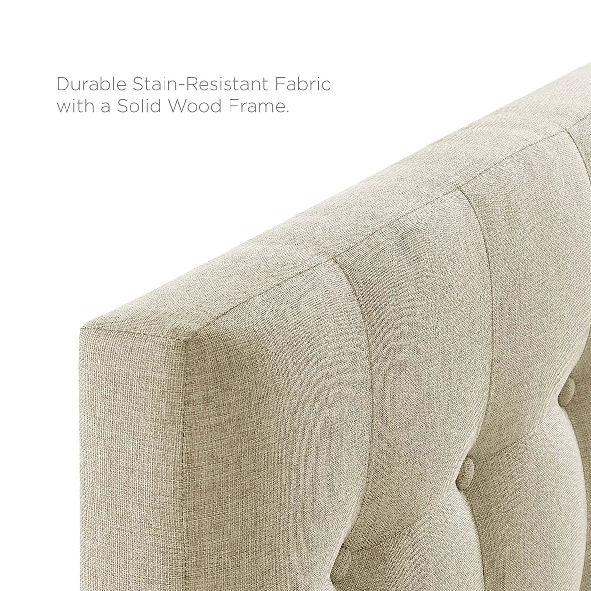 Emily Upholstered Fabric Twin Headboard by Modway by HouseOfZazla