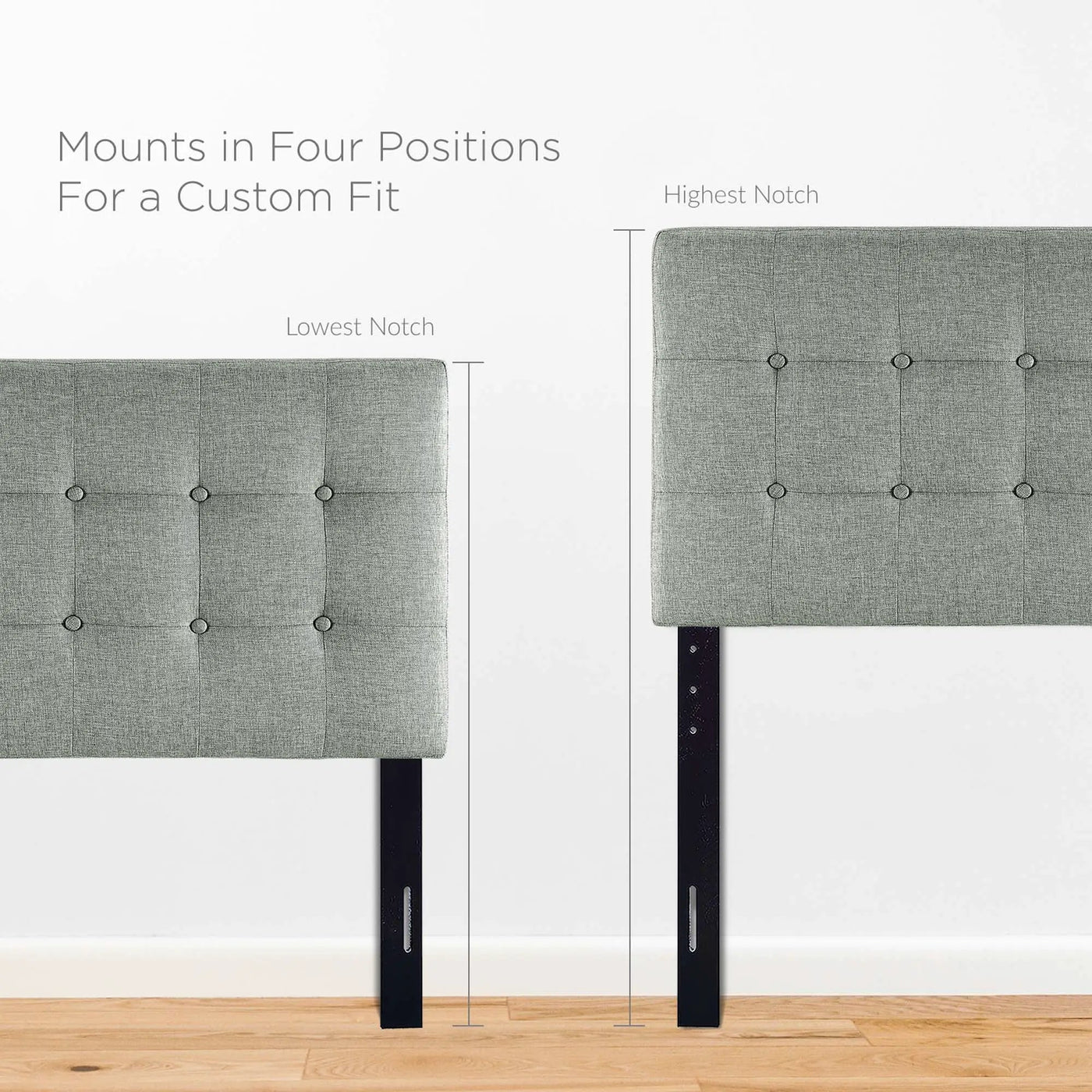 Emily Upholstered Fabric Twin Headboard by Modway by HouseOfZazla