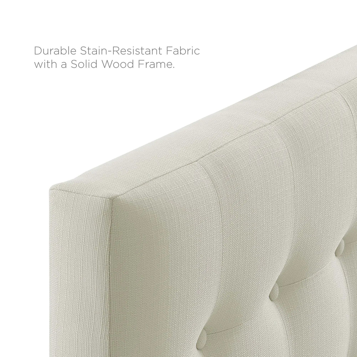 Emily Upholstered Fabric Twin Headboard by Modway by HouseOfZazla