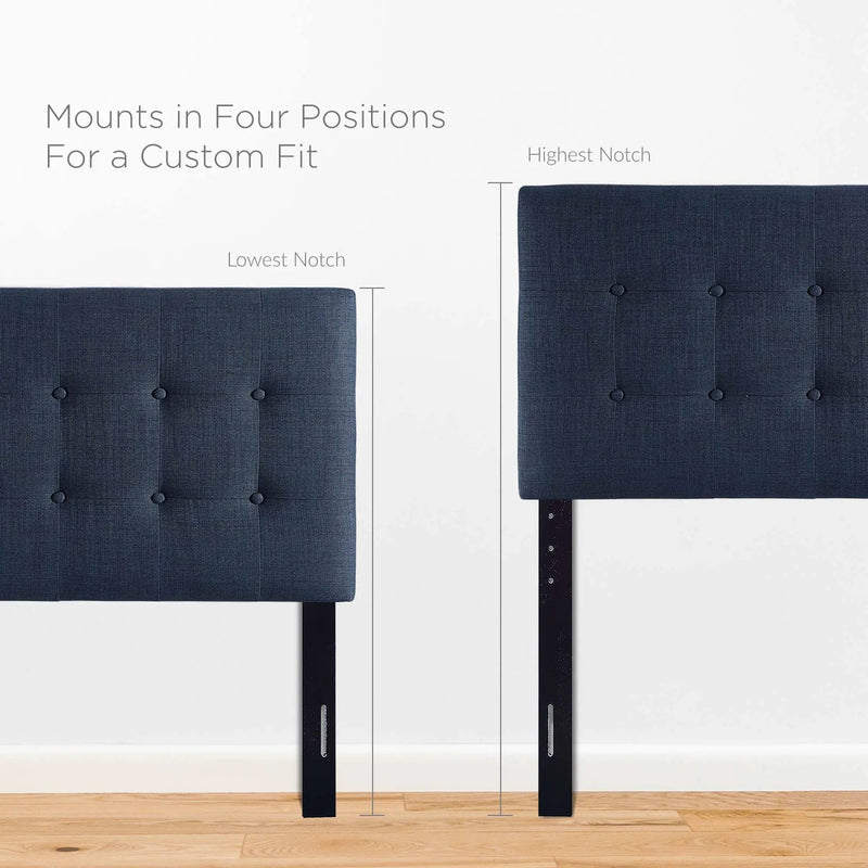 Emily Upholstered Fabric Twin Headboard by Modway by HouseOfZazla