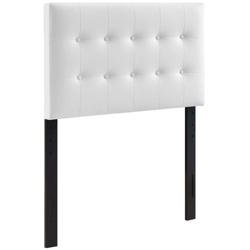 Emily Upholstered Vinyl Twin Headboard by Modway by HouseOfZazla
