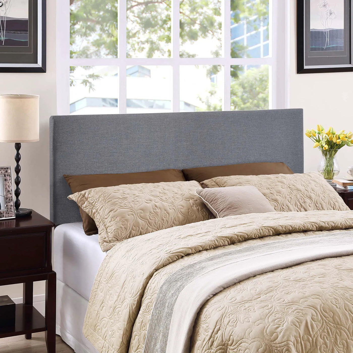 Region Upholstered Queen Headboard by Modway by HouseOfZazla