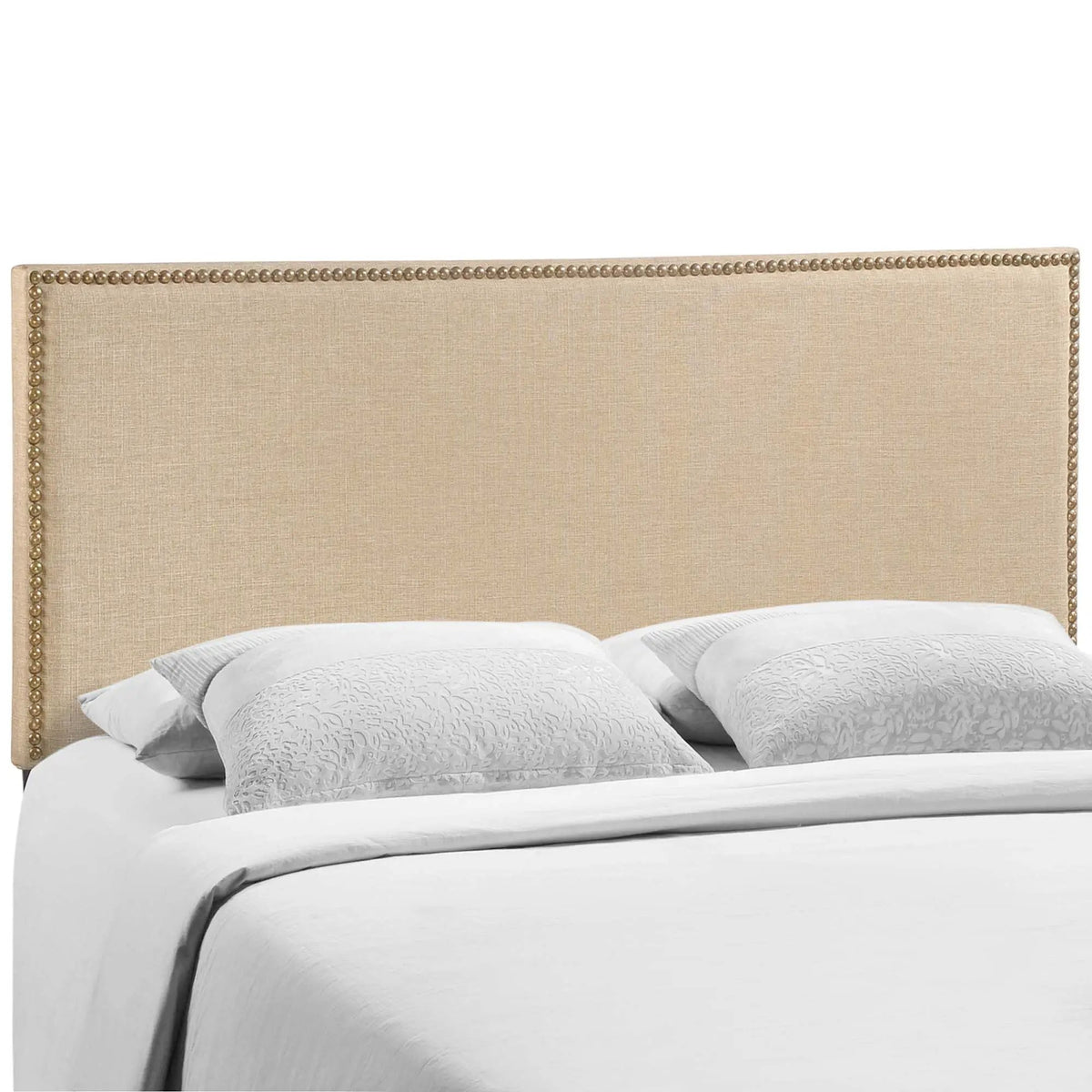 Region Nailhead Upholstered Queen Headboard by Modway by HouseOfZazla