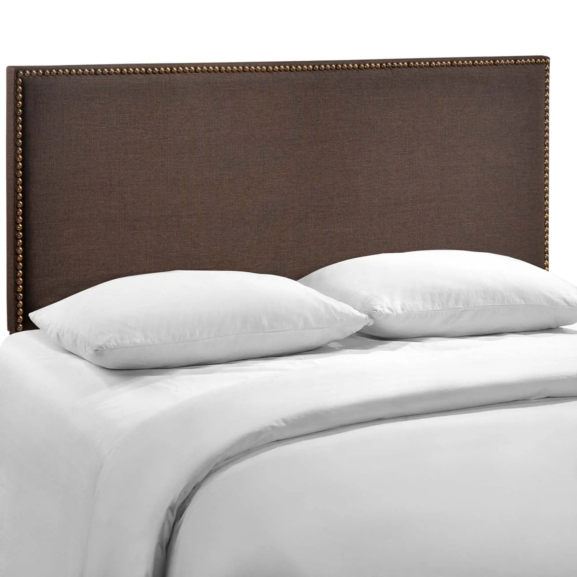 Region Nailhead Upholstered Queen Headboard by Modway by HouseOfZazla