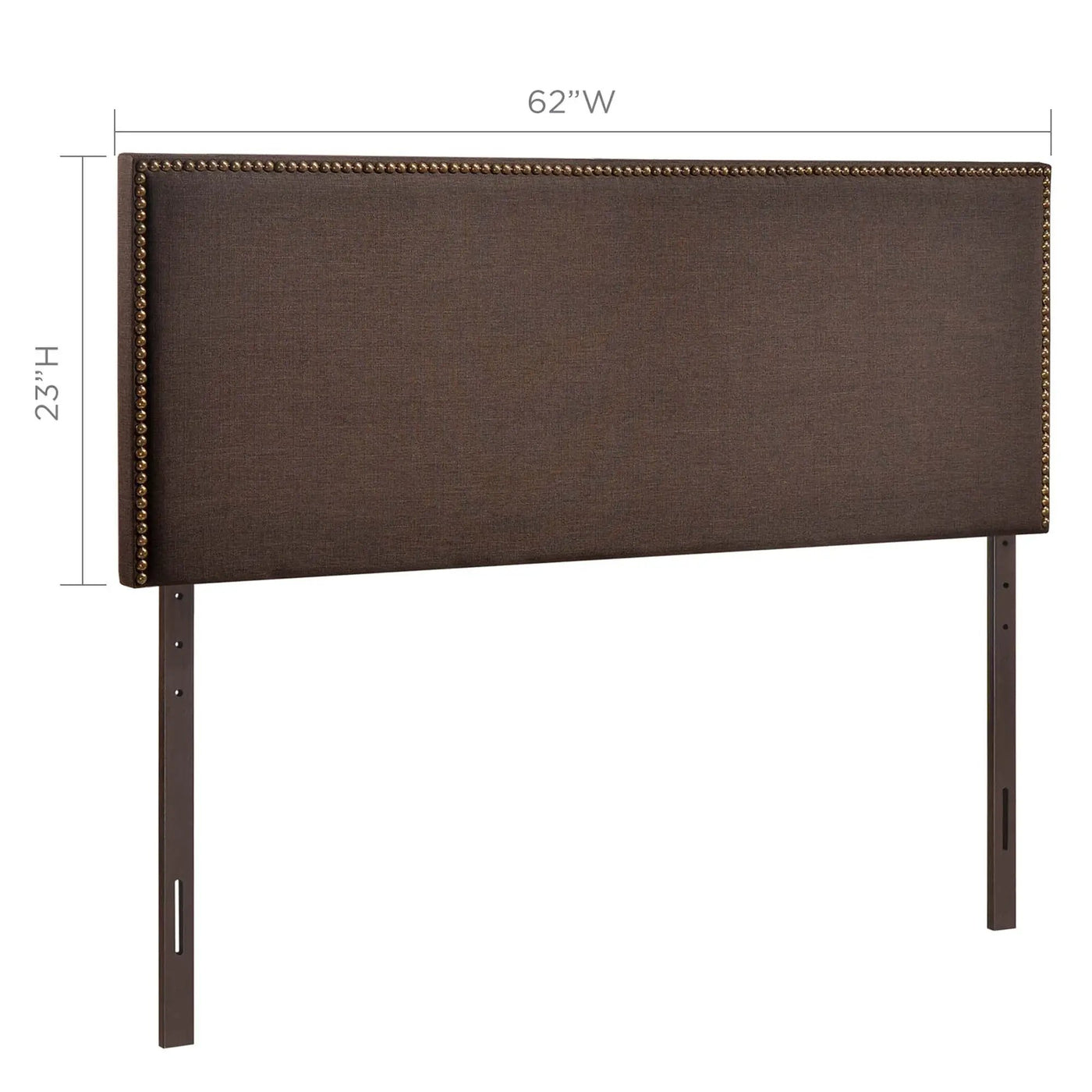 Region Nailhead Upholstered Queen Headboard by Modway by HouseOfZazla