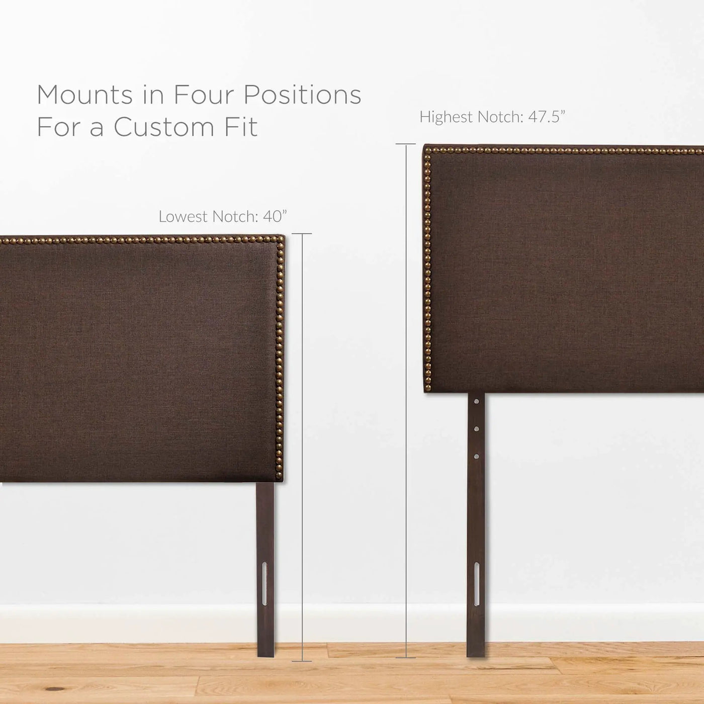 Region Nailhead Upholstered Queen Headboard by Modway by HouseOfZazla