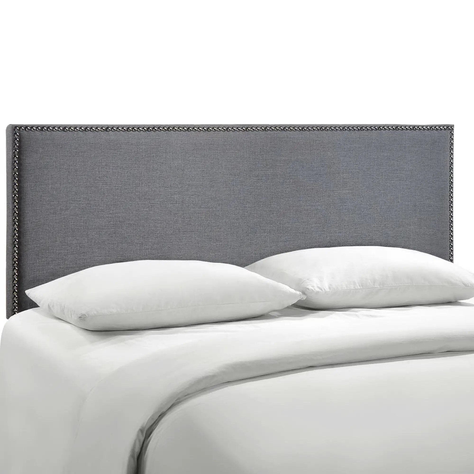 Region Nailhead Upholstered Queen Headboard by Modway by HouseOfZazla