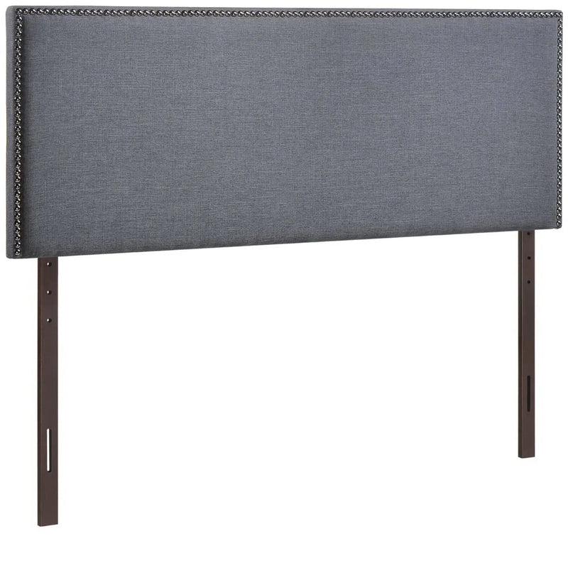 Region Nailhead Upholstered Queen Headboard by Modway by HouseOfZazla