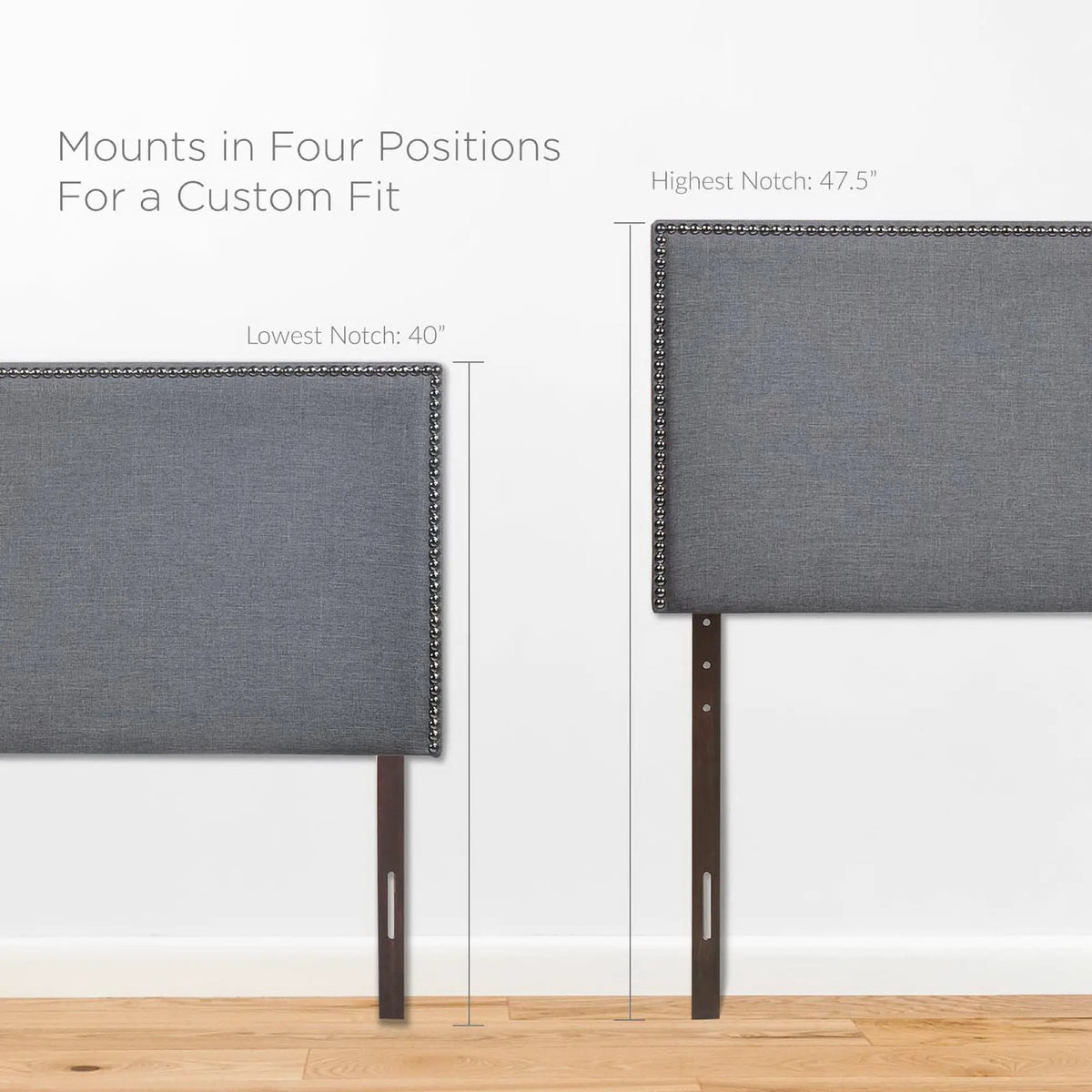 Region Nailhead Upholstered Queen Headboard by Modway by HouseOfZazla