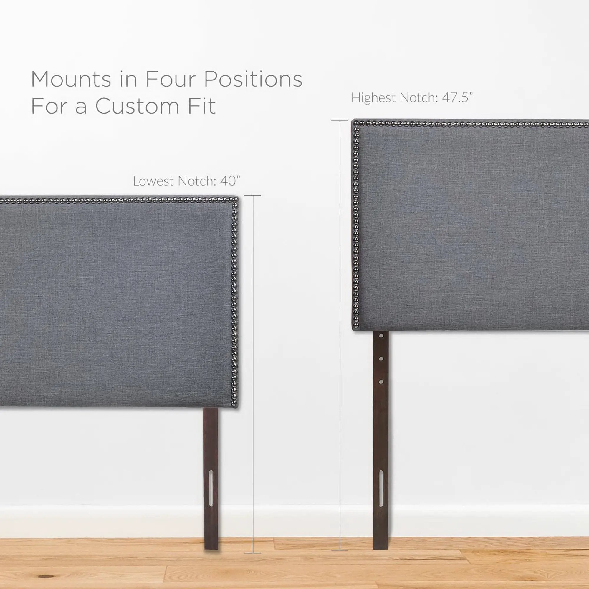 Region Nailhead Upholstered Queen Headboard by Modway by HouseOfZazla