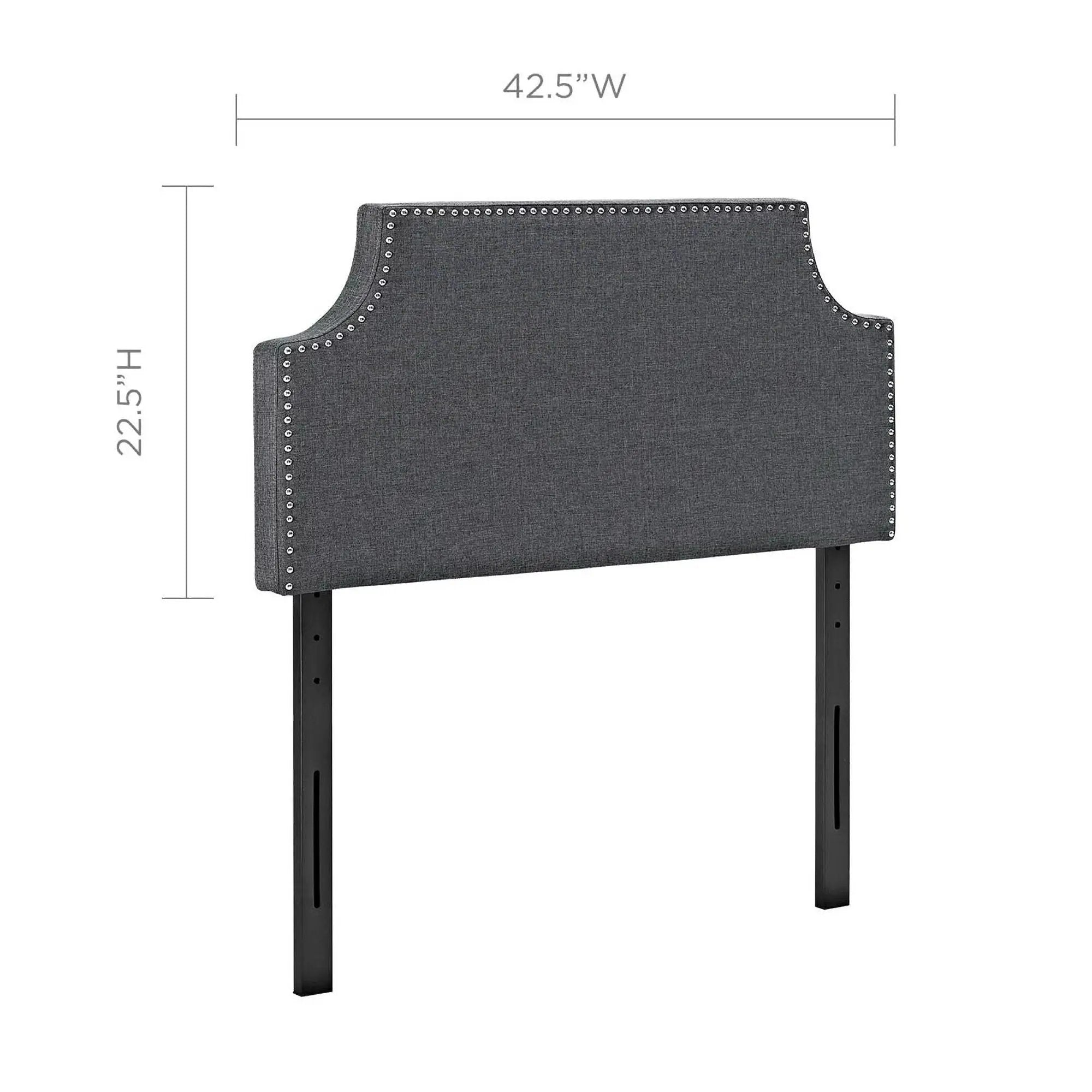 Laura Upholstered Fabric Twin Headboard by Modway by HouseOfZazla