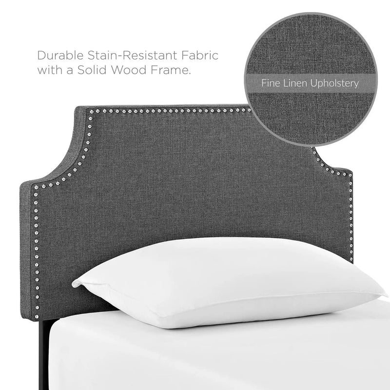 Laura Upholstered Fabric Twin Headboard by Modway by HouseOfZazla