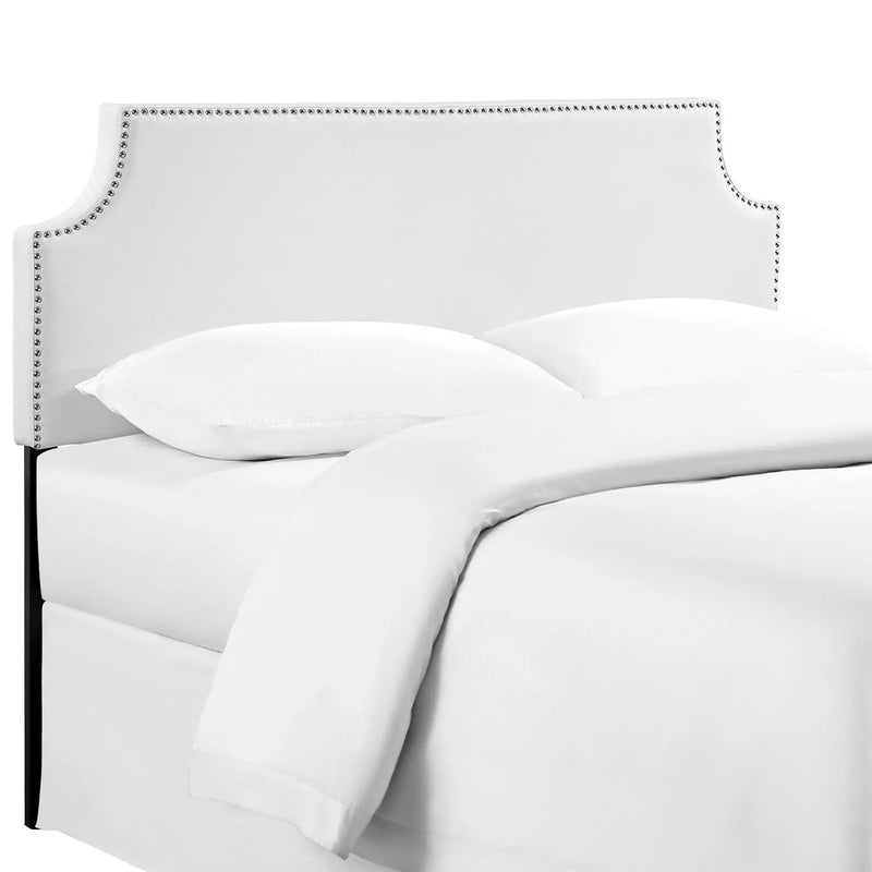Laura Upholstered Vinyl Full Headboard by Modway by HouseOfZazla