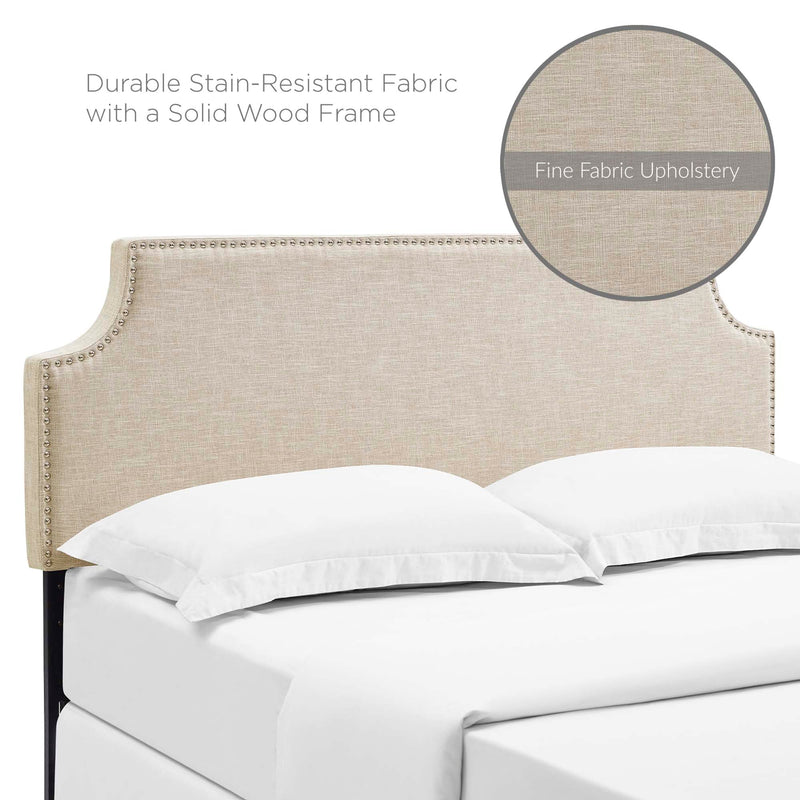 Laura Upholstered Fabric Queen Headboard by Modway, photo 2 of 7