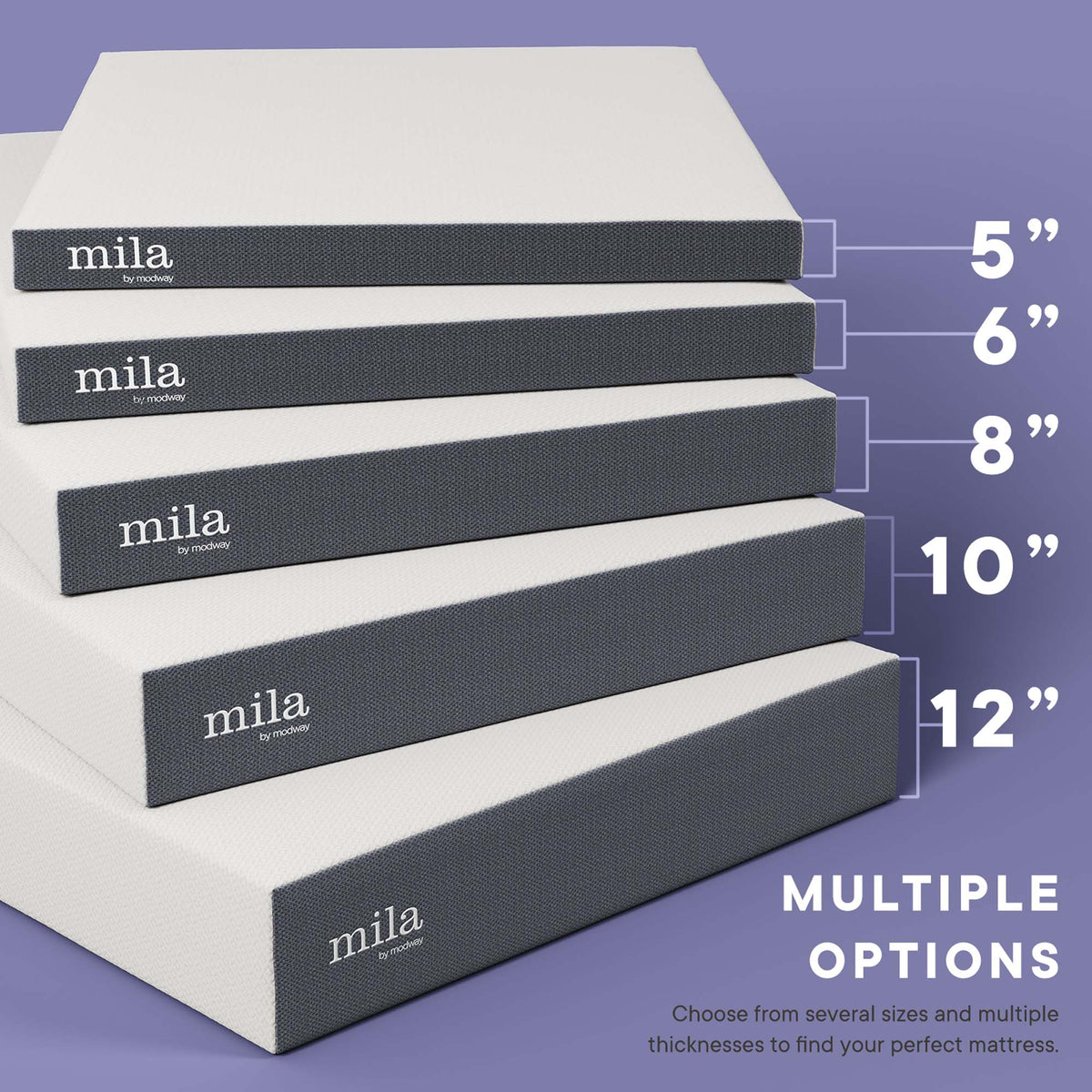 Mila 6" Full XL Mattress by Modway, photo 7 of 19