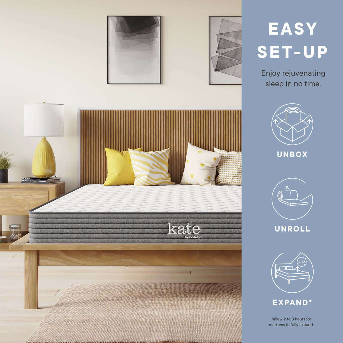 Kate 6" Queen Mattress by Modway, photo 2 of 17